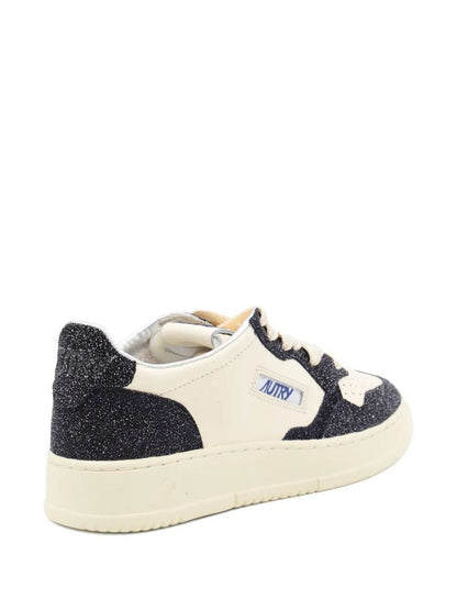 Autry "Medalist Low" Double Leather Sneakers Shoes