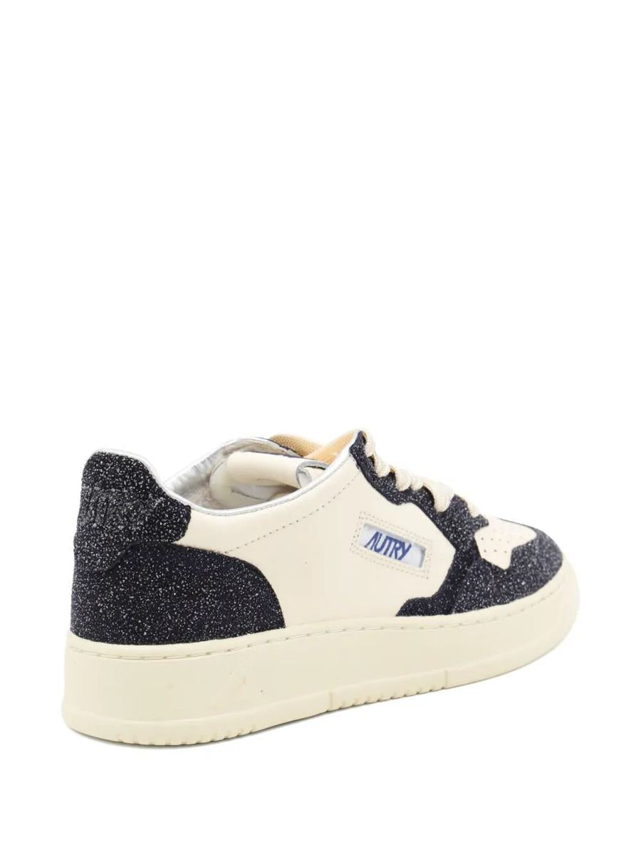 Autry "Medalist Low" Double Leather Sneakers Shoes