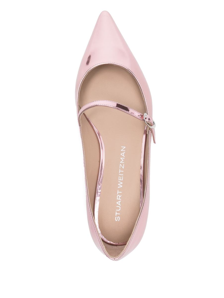 Stuart Weitzman Emilia Mary Jane Flat Shoes