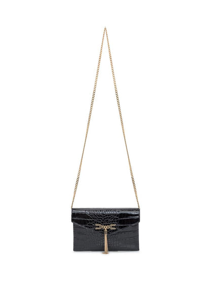 Elisabetta Franchi Elisabetta Franchi Clutch Bag Crocodile Effect