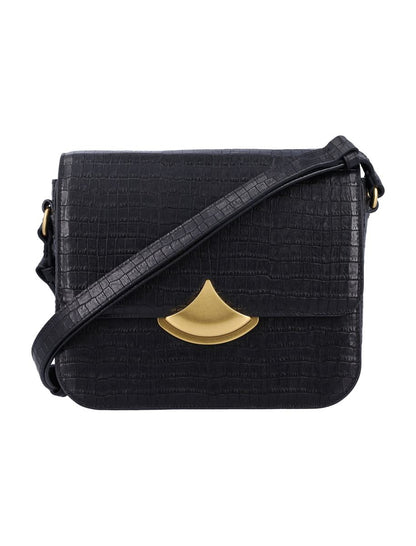 Sessun Sessùn Diviluz E Crocodile-Print Leather Box Bag