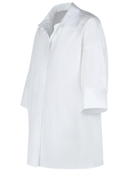 P.A.R.O.S.H. White Cotton Shirt