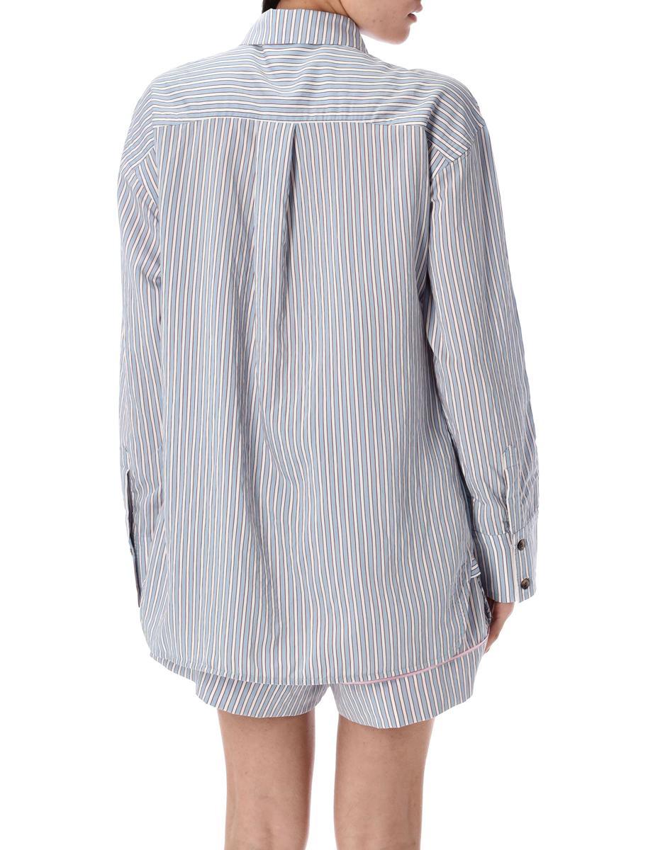 Ganni Candy Striped Shirt