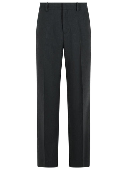 Acne Studios Black Wool Blend Pants