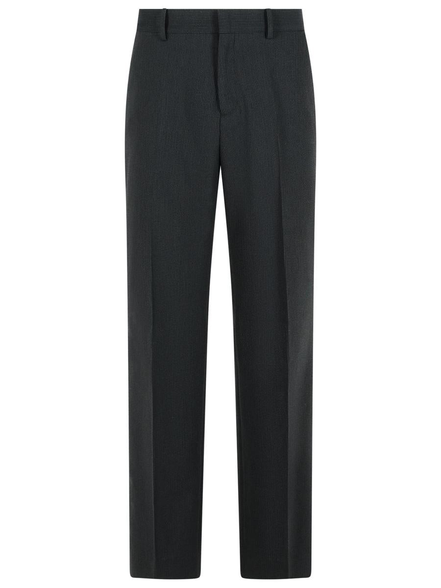 Acne Studios Black Wool Blend Pants