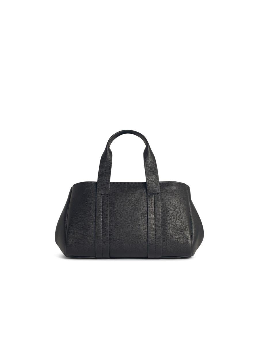 Michael Kors 'Romee' Black Leather Bag