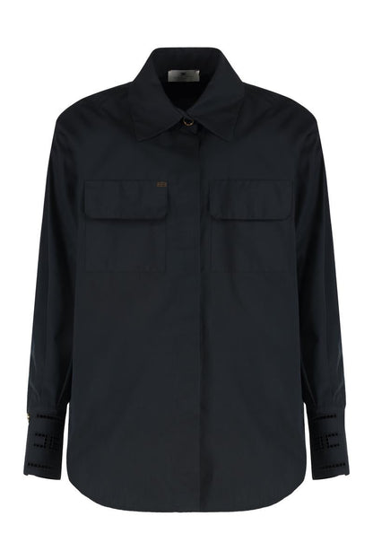 Elisabetta Franchi Cotton Poplin Shirt