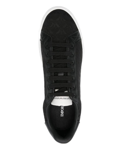 Emporio Armani Exclusive Allover Logo Sneakers