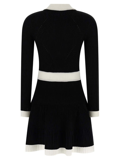 Balmain Two-Tone Dress