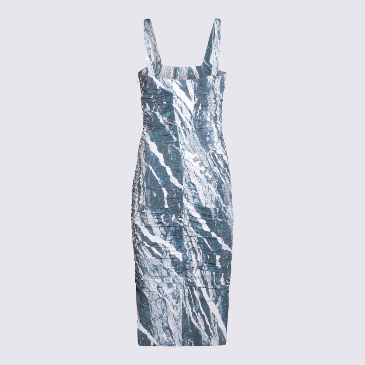 Roberto Cavalli Blue Dress