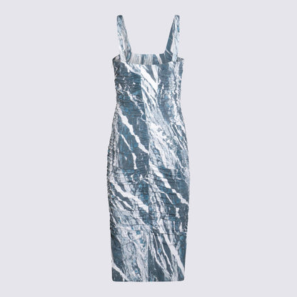 Roberto Cavalli Blue Dress