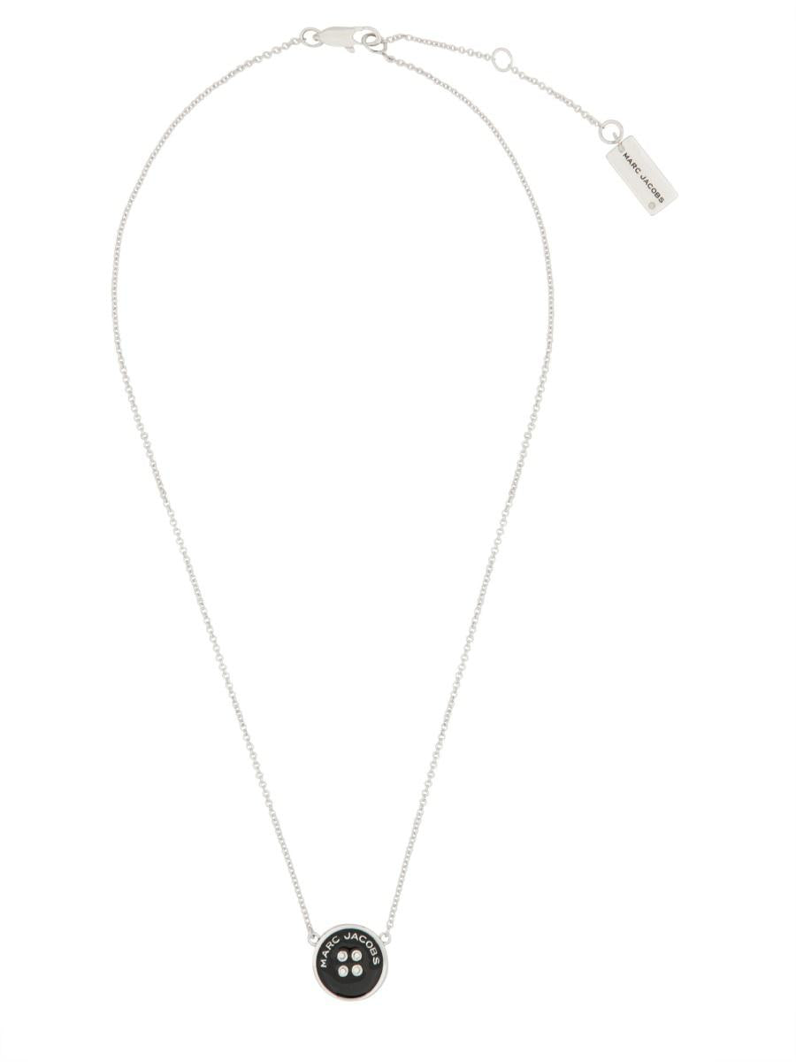 Marc Jacobs Collana "Button Pendant"
