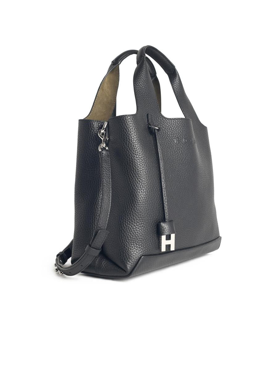 Hogan Black Leather Bag