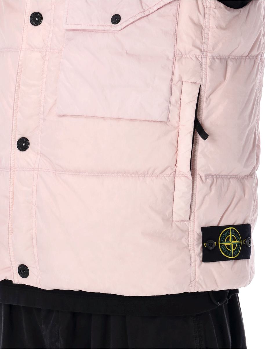Stone Island Crynkle Reps Nylon Down Vest