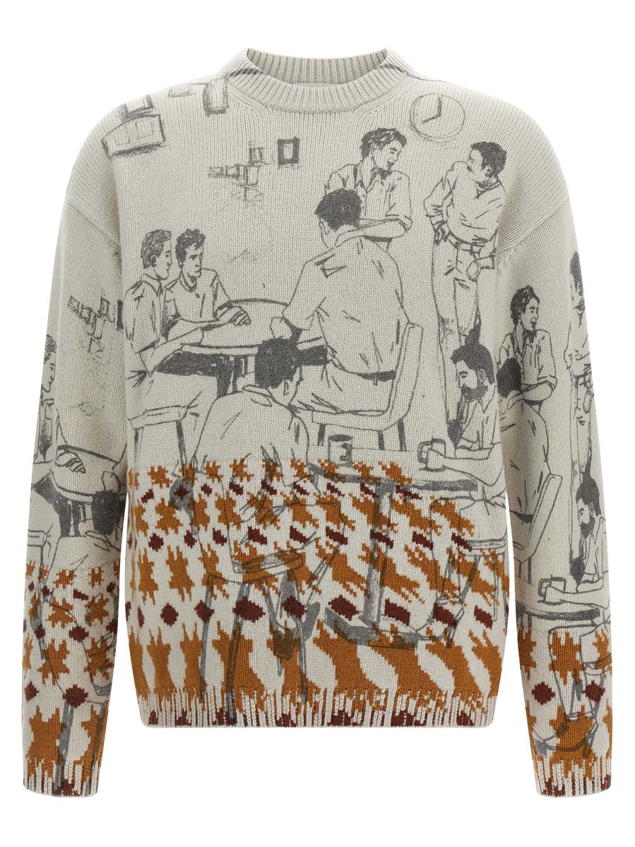 JW Anderson Jacquard Pattern Sweater