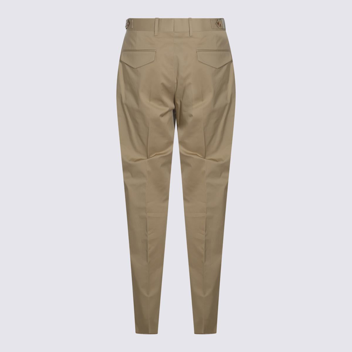 Lardini Beige Cotton Panys