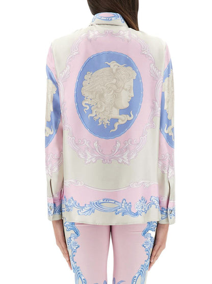 Versace Silk Shirt "Cameo"