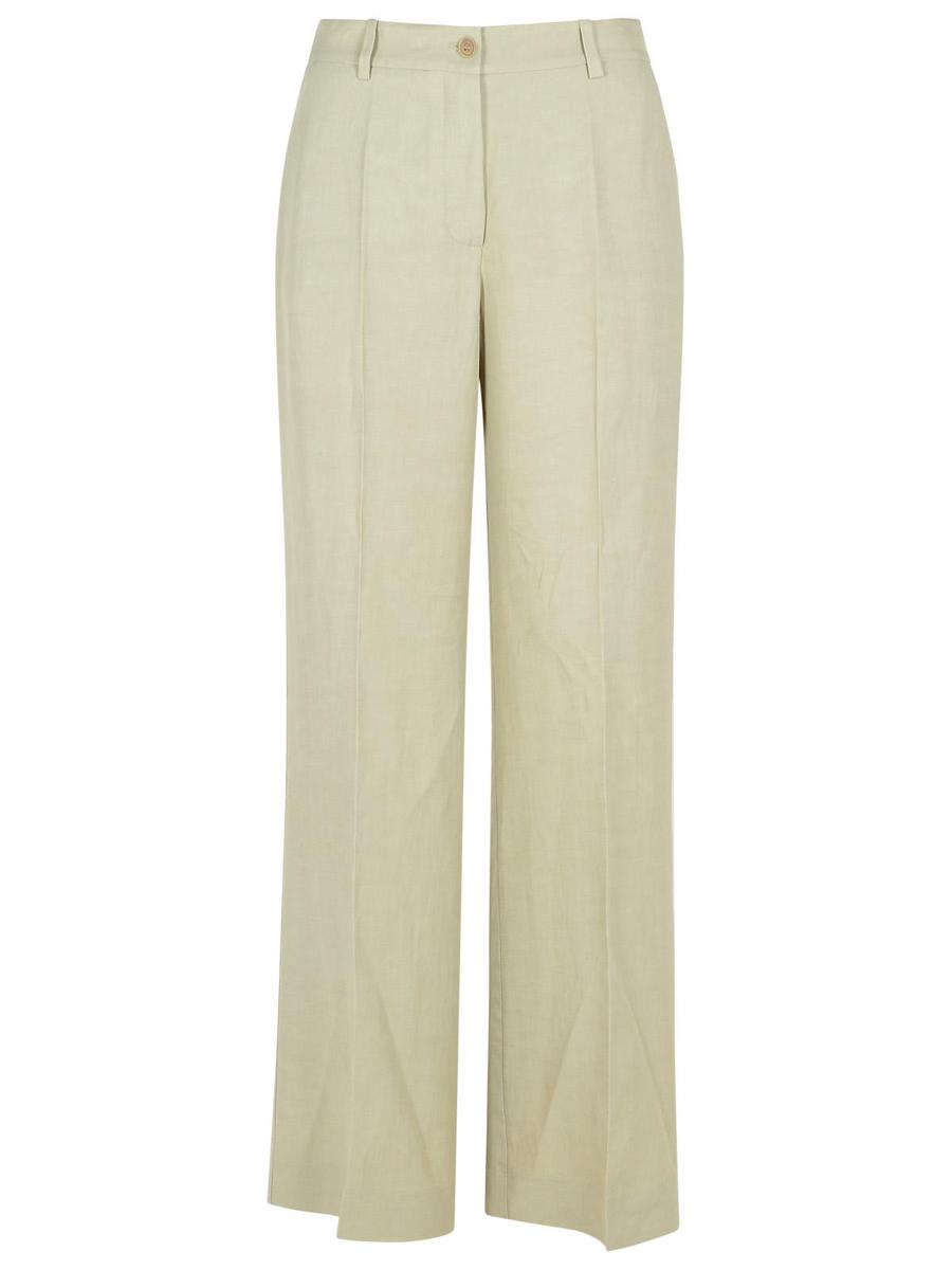 P.A.R.O.S.H. Beige Viscose Blend Trousers