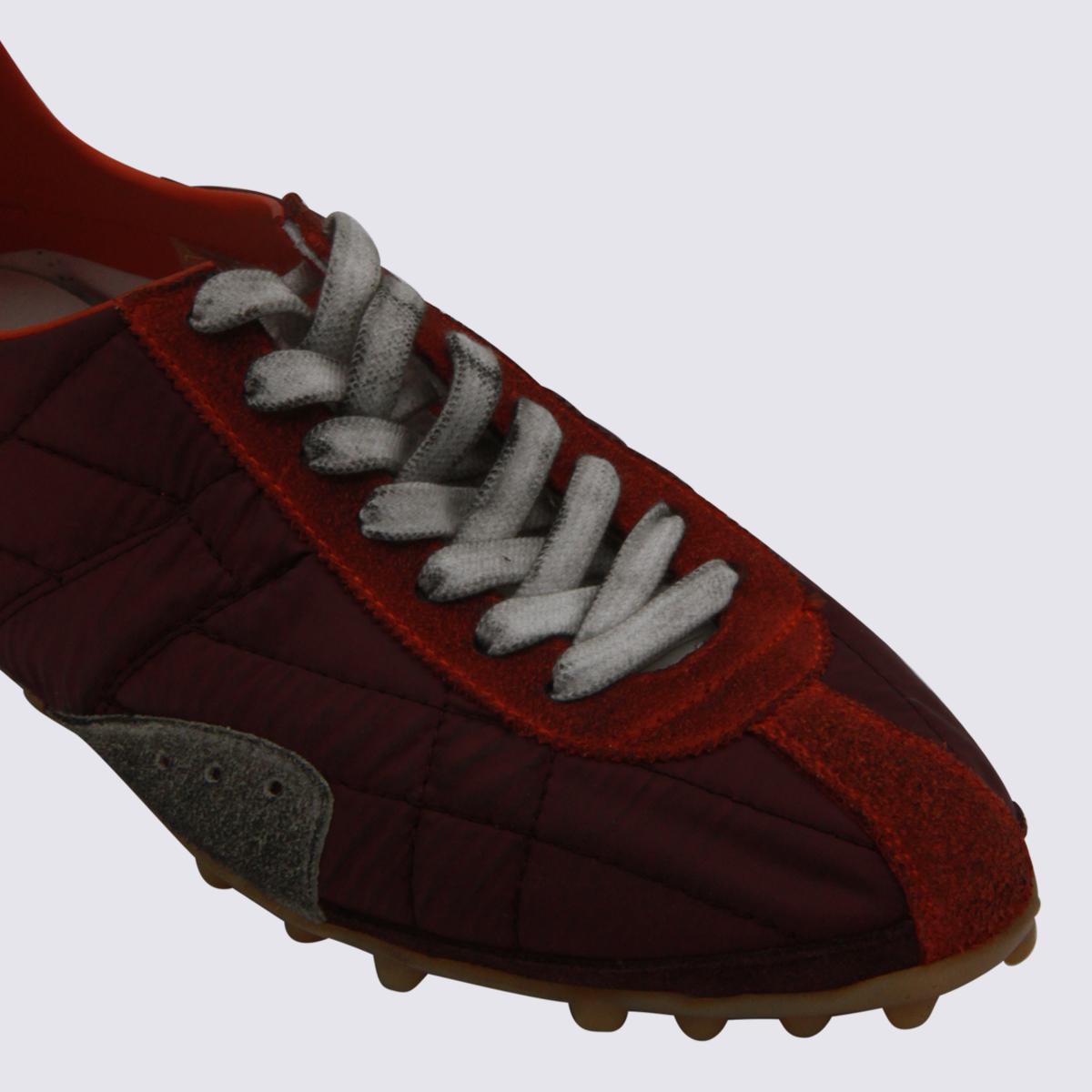 Maison Margiela Dark Red Sneakers