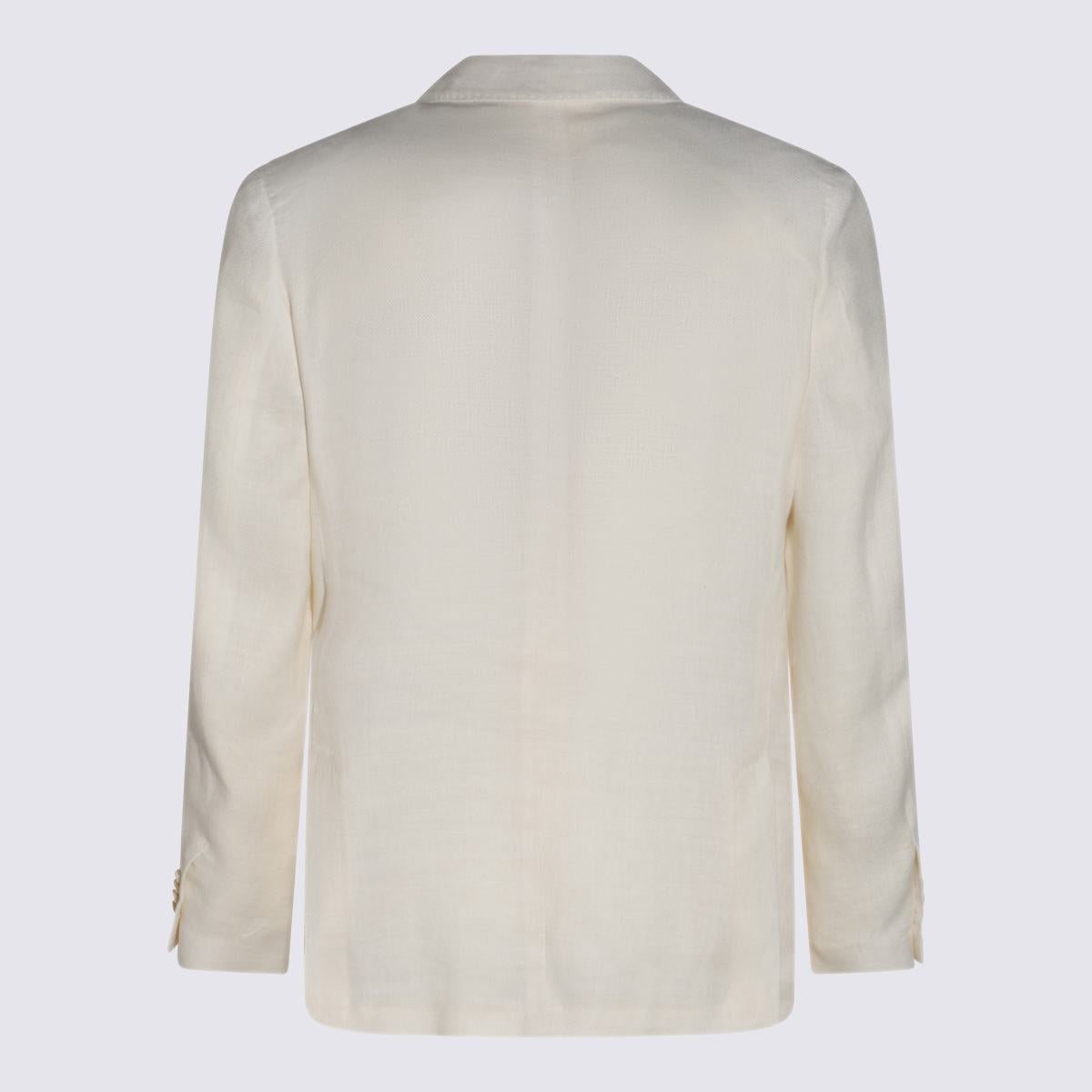 Lardini White Blazer
