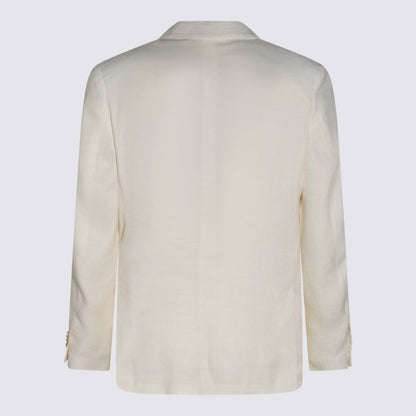Lardini White Blazer