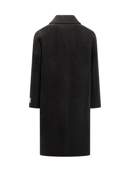 Amish Amish Long Coat Black Men'S