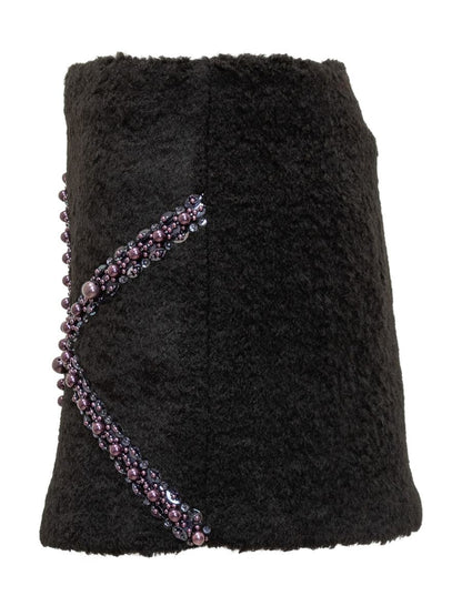 Des_Phemmes Black Miniskirt Des Phemmes