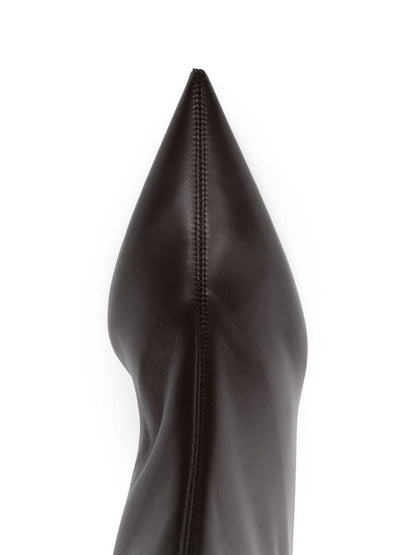 TOTEME Leather Heel Boots
