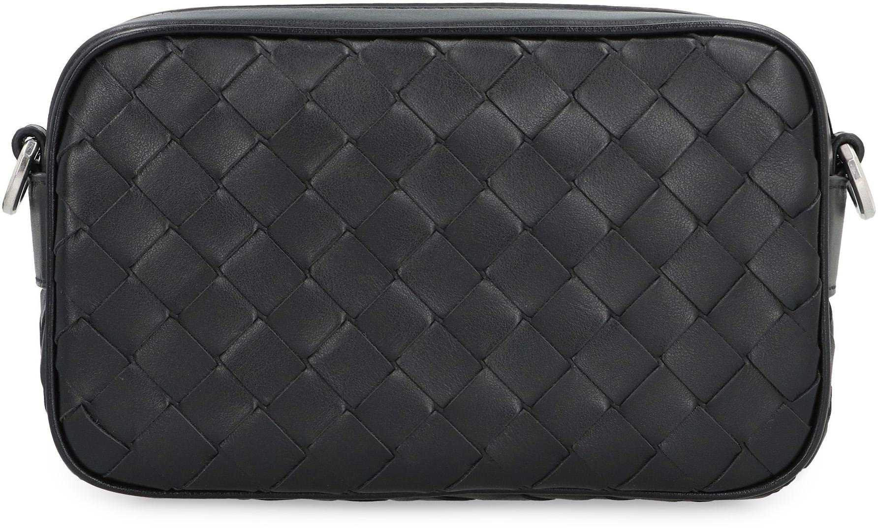 Bottega Veneta Leather Mini Camera Bag