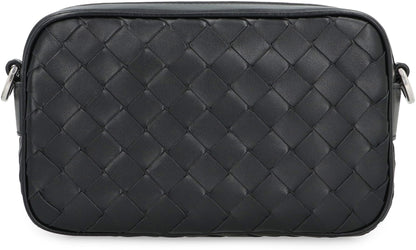 Bottega Veneta Leather Mini Camera Bag
