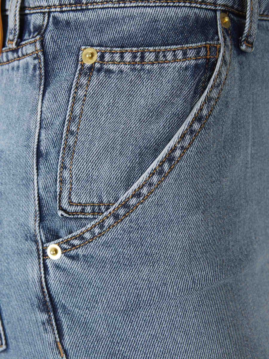 Darkpark Denim Midi Skirt