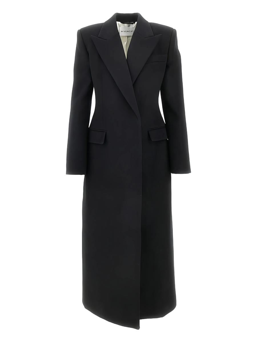 Givenchy Double Breasted Coat Clothing