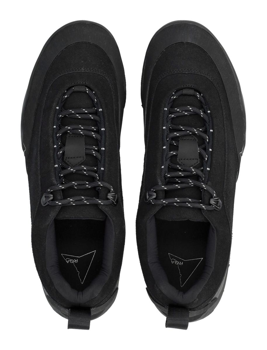 Roa Cingino Microfiber Hiking Sneakers Black