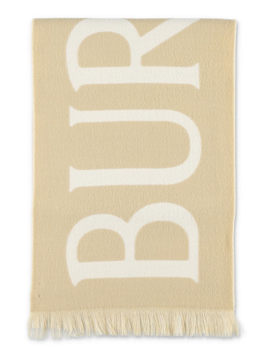 Burberry Two-Tone Logo Wool Scarf