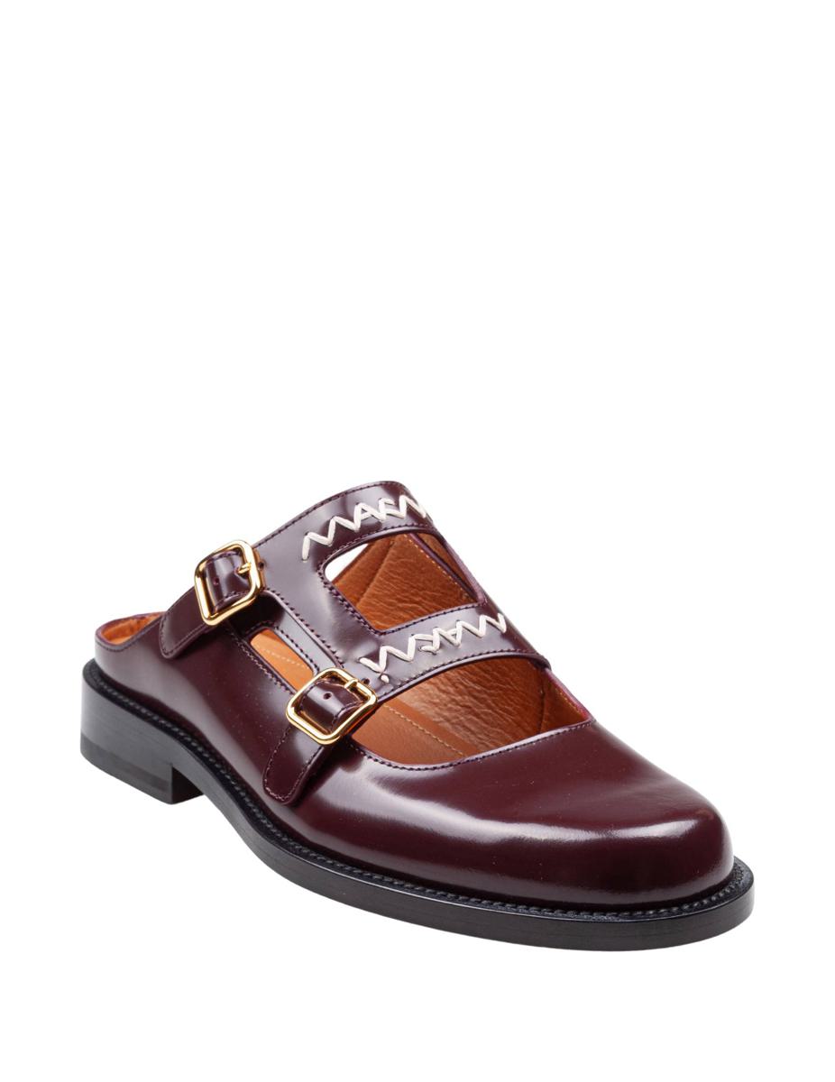 Marni Bambi 3.0 Moccasin Sabot Made Of Brushed Calfskin
