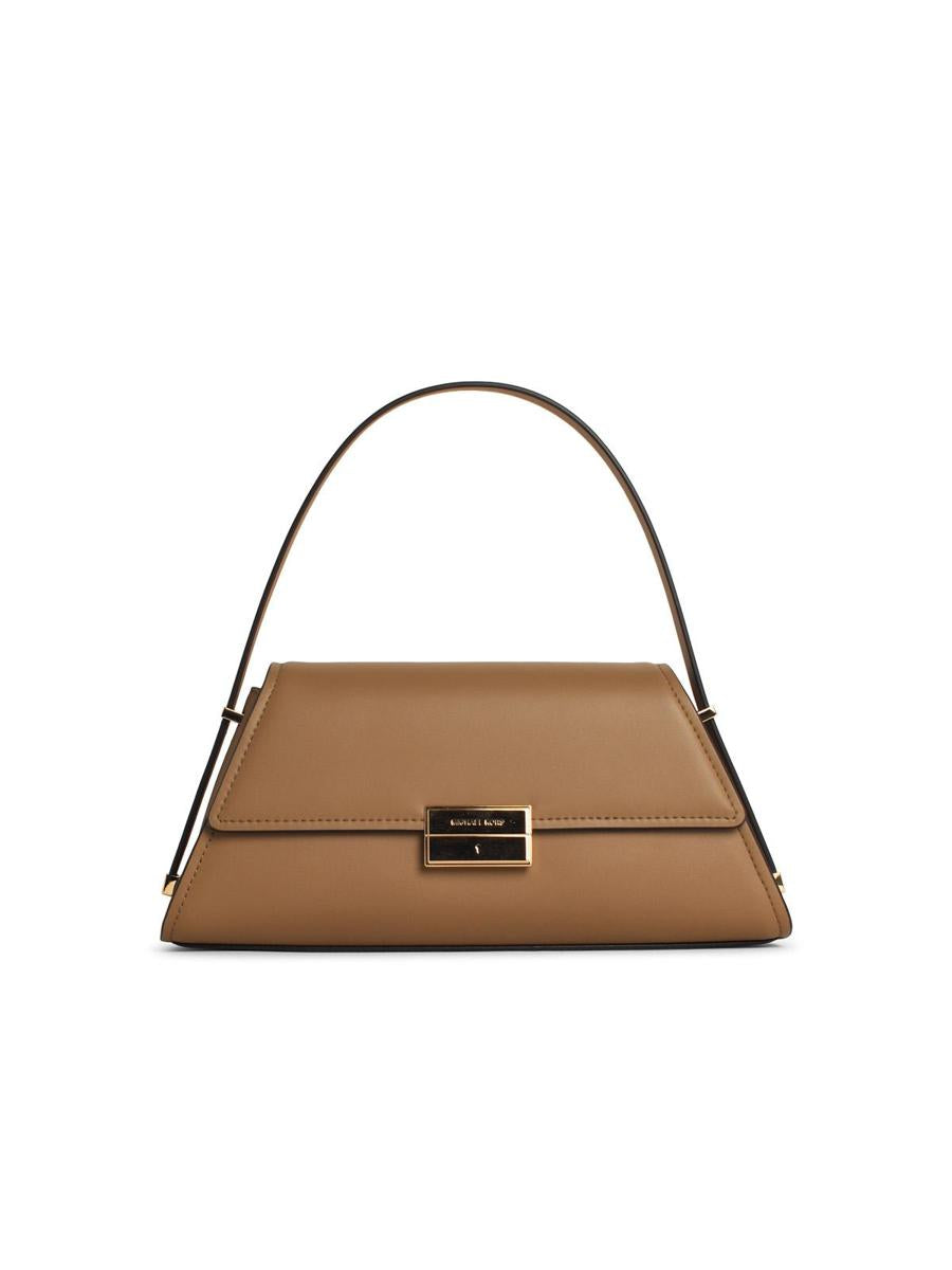 Michael Kors 'Ludlow' Beige Leather Bag
