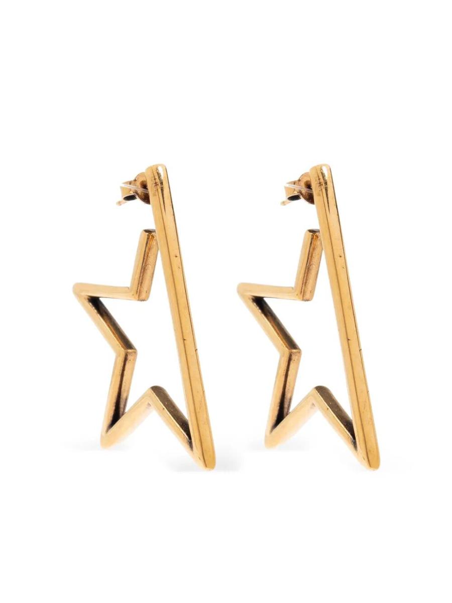 Golden Goose Earrings Outline Star Accessories