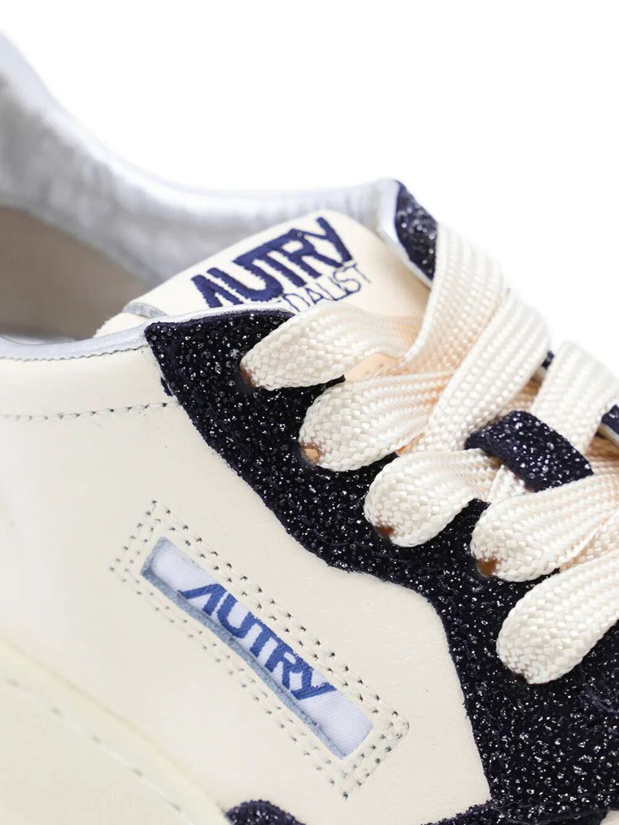 Autry "Medalist Low" Double Leather Sneakers Shoes