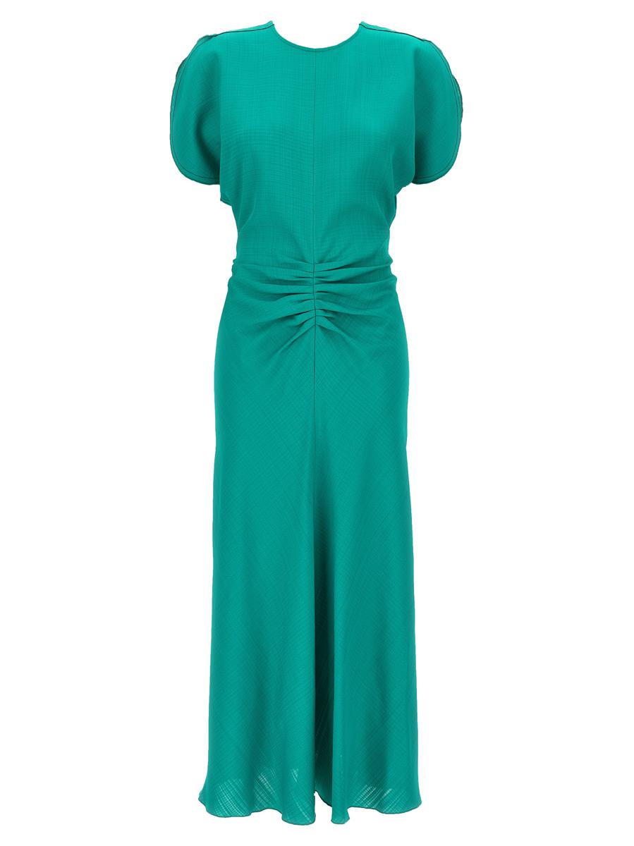 Victoria Beckham 'Gathered Waist Midi' Dress