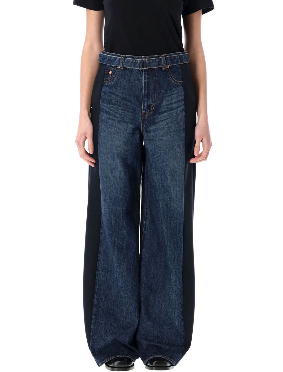 Sacai Wide Denim Pant