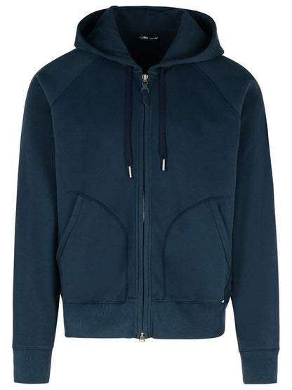 Tom Ford Blue Cotton Sweater