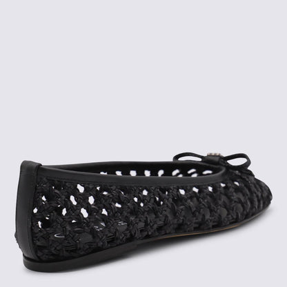 Casadei Black Flats
