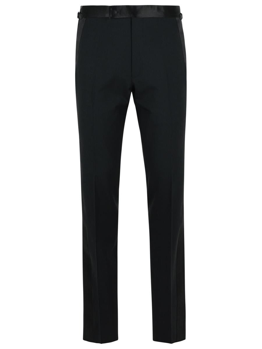 Tom Ford Black Wool Pants