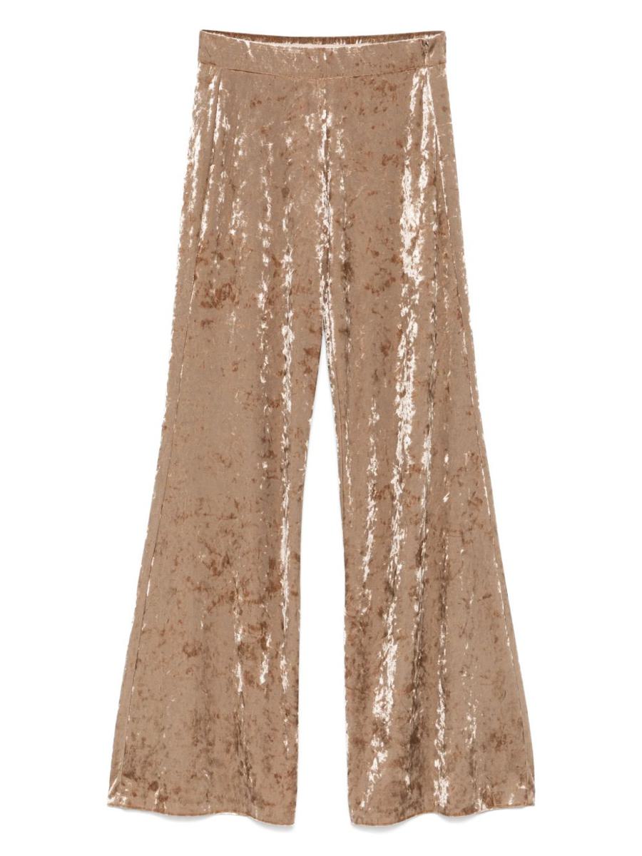 Forte_Forte Velvet High-Waisted Trousers