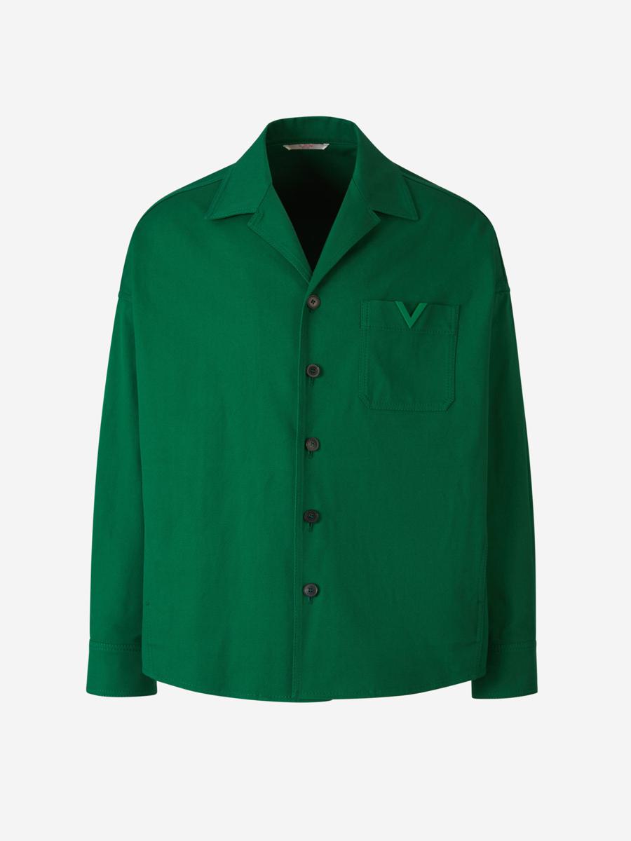 Valentino Garavani Cotton Logo Jacket