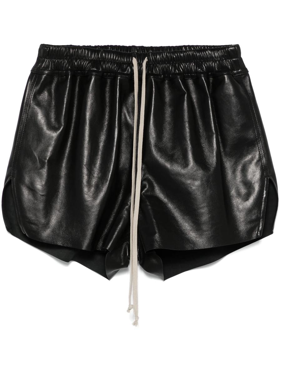 Rick Owens Leather Boxers Shorts