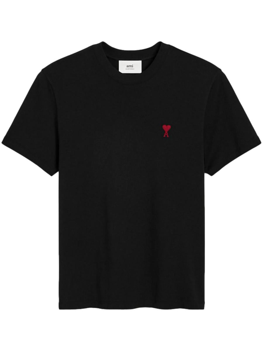 Tshirt AMI Paris De Coeur Rouge