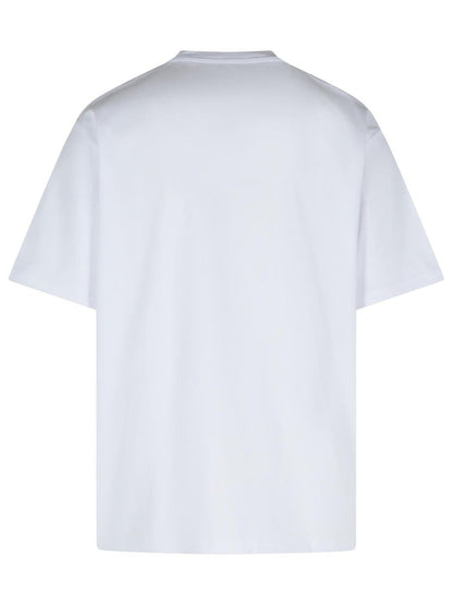 JW Anderson 'Anchor' White Cotton T-Shirt