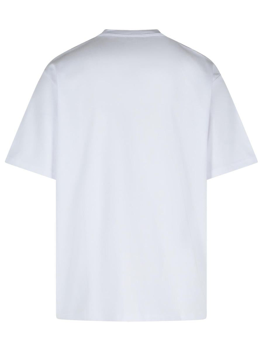 JW Anderson 'Anchor' White Cotton T-Shirt