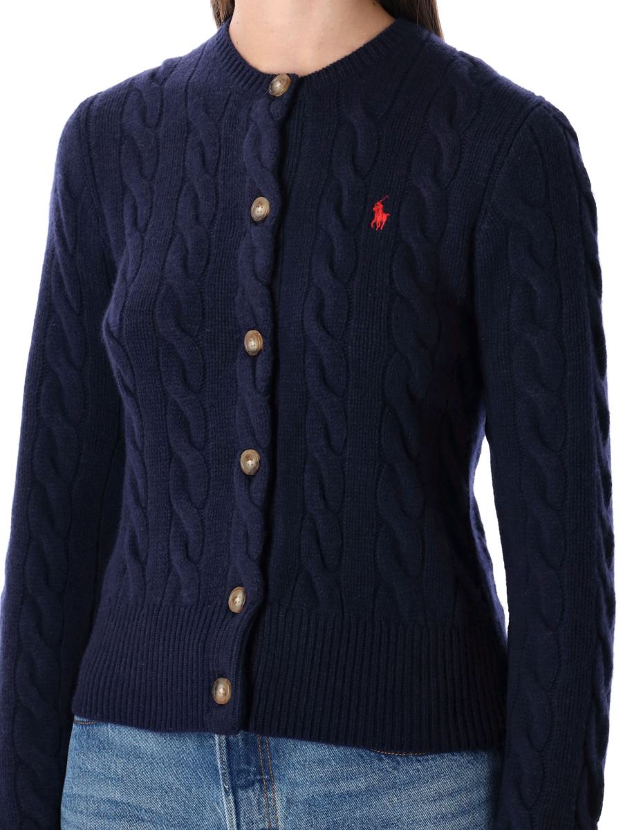 Polo Ralph Lauren Wool And Cashmere Cable-Knit Cardigan